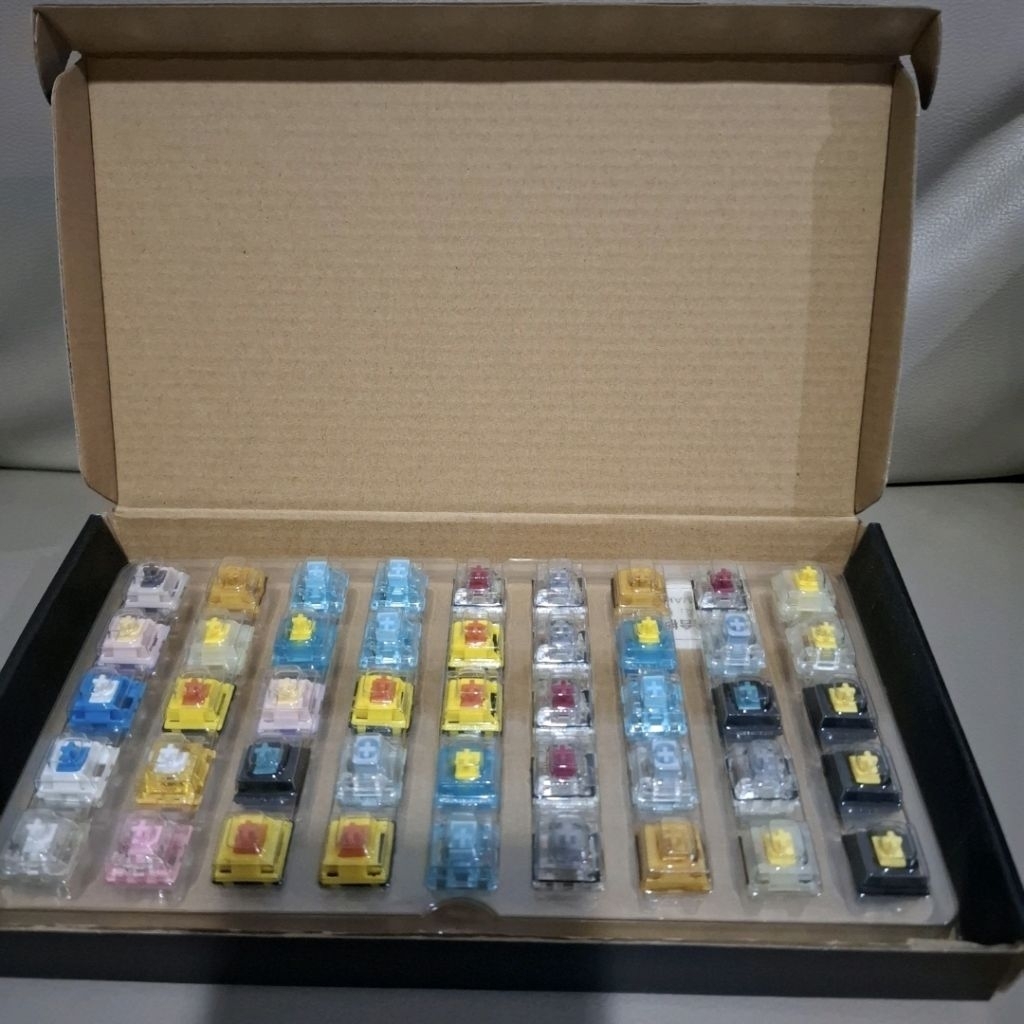 mechanical keyboard switches campur tester bekas tes singkat