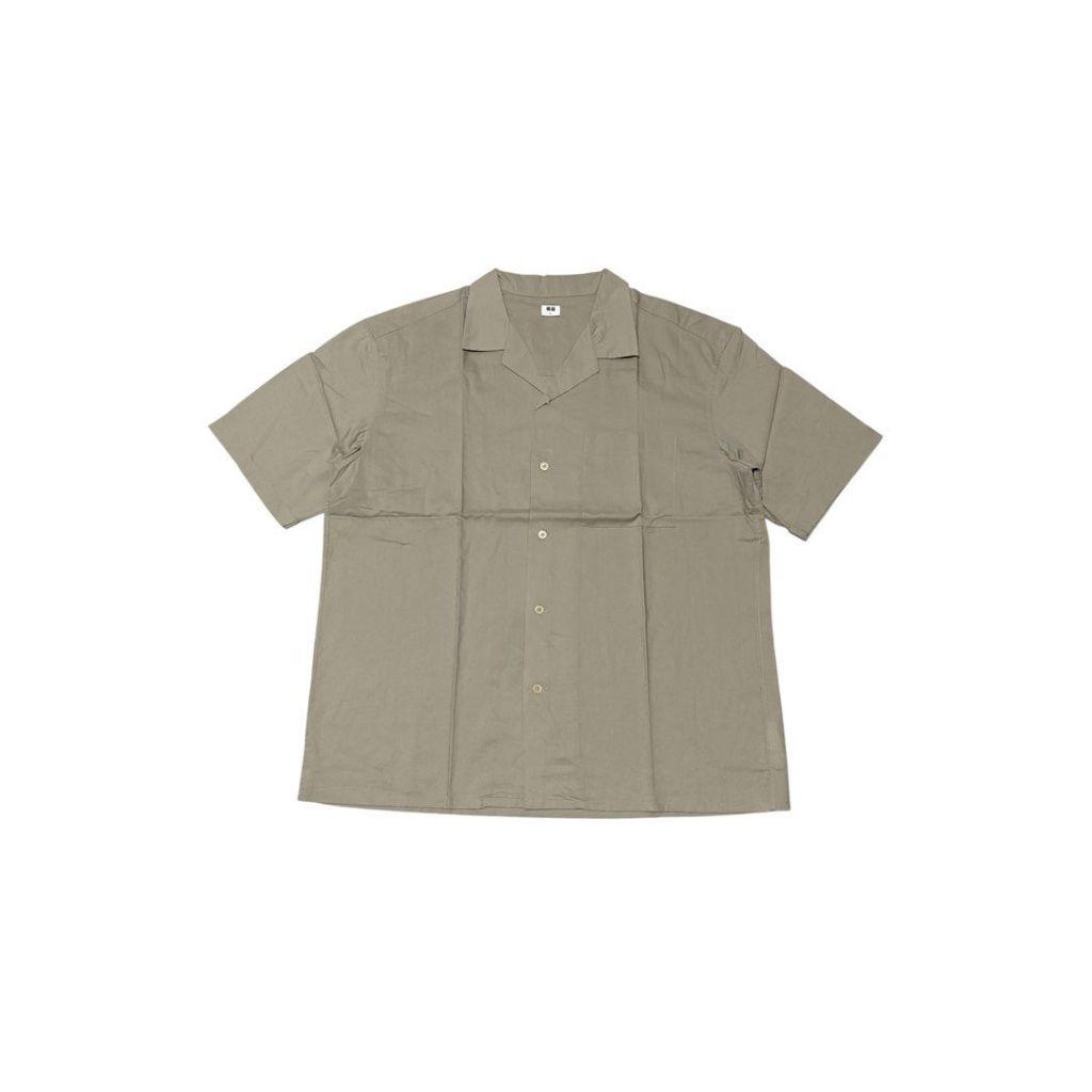 UNIQLO OPEN COLLAR SHIRT | KEMEJA | STFT