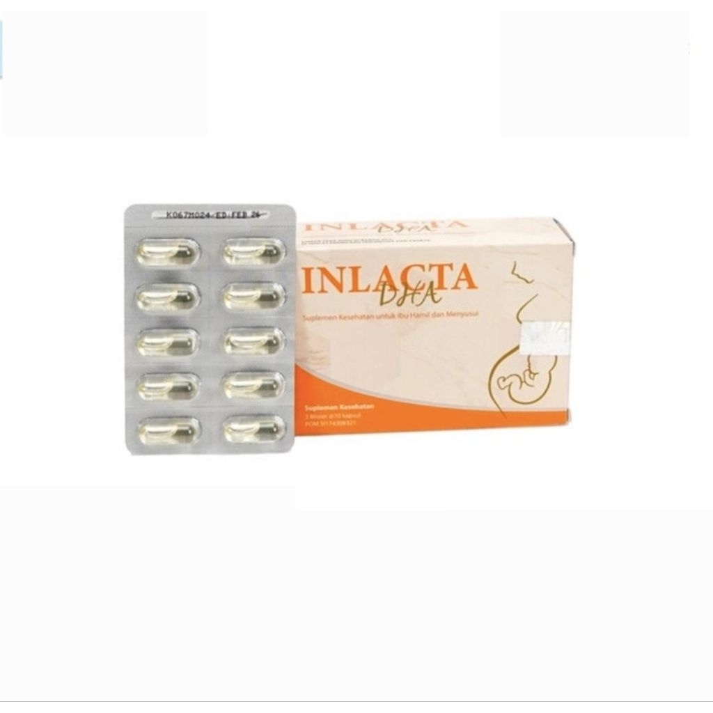 INLACTA DHA perbox Suplemen Ibu Hamil Dan Menyusui