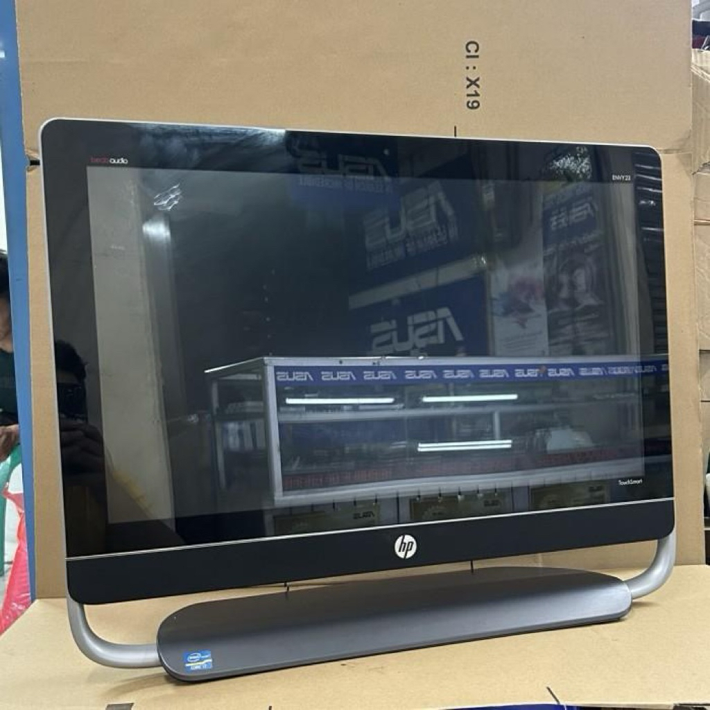 ALL IN ONE PC AIO HP I5 RAM 8GB SSD 256GB MONITOR 22 INCH TOUCHSCREEN