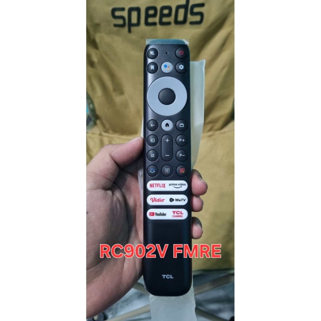 REMOT TCL / REMOTE TCL / REMOT GOGLE TV TCL / RC902V FMRE ORIGINAL