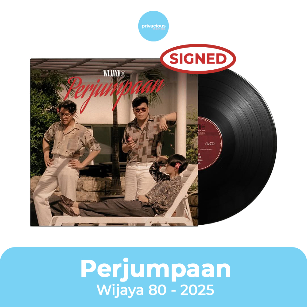 Vinyl Wijaya 80 - Perjumpaan (SIGNED) [Piringan Hitam/LP/PH]