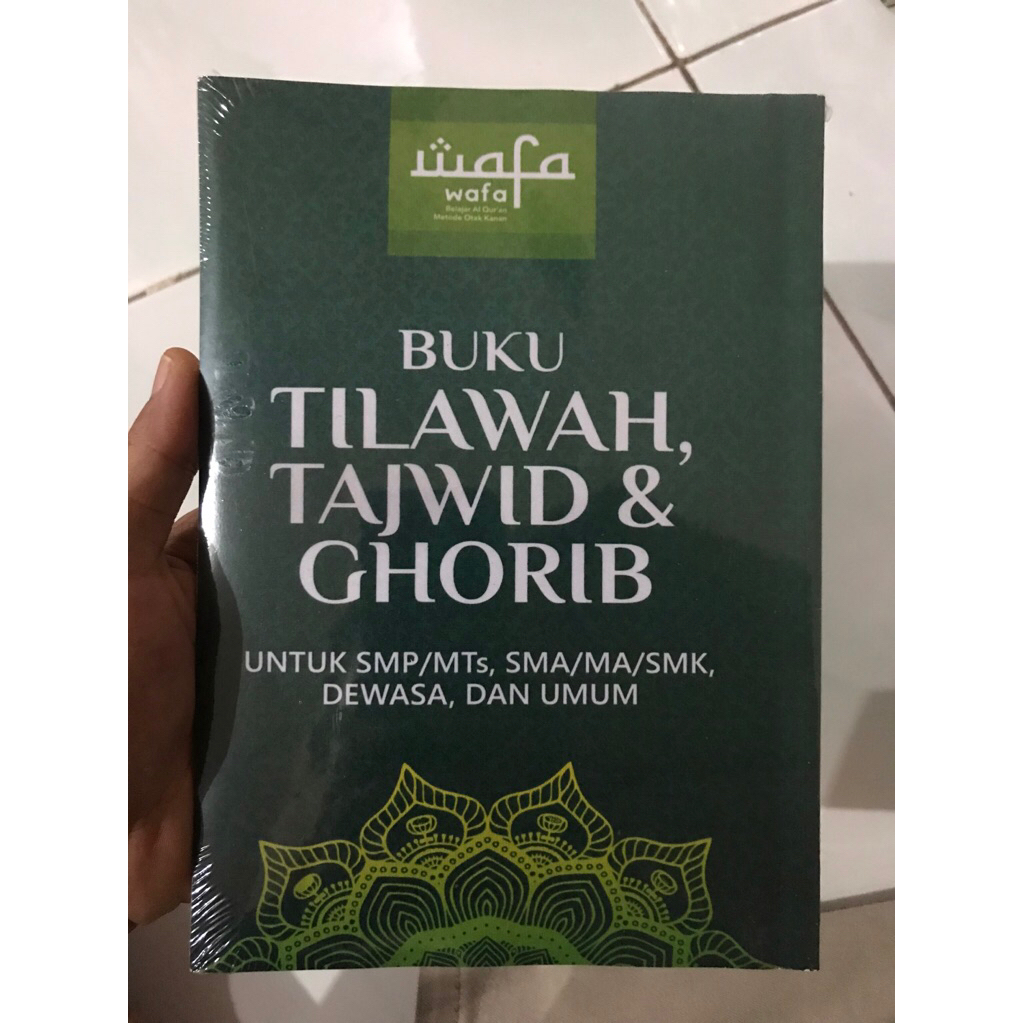 Buku Tilawah tajwid dan ghorib