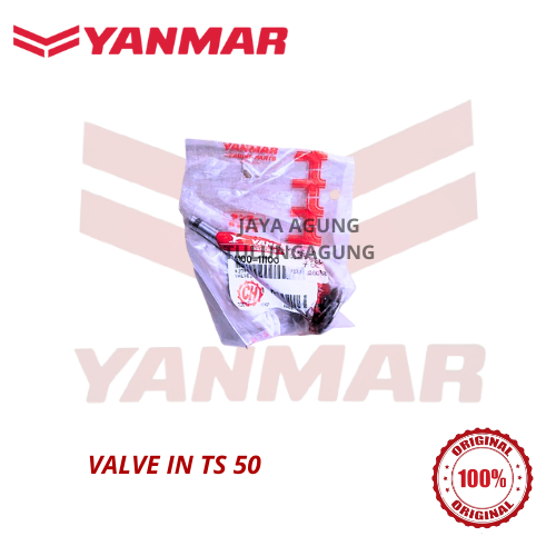 YANMAR VALVE IN EX TS 50 / KLEP PAYUNG IN EX YANMAR TS 50 / KATUP BUANG/MASUK YANMAR TS 50