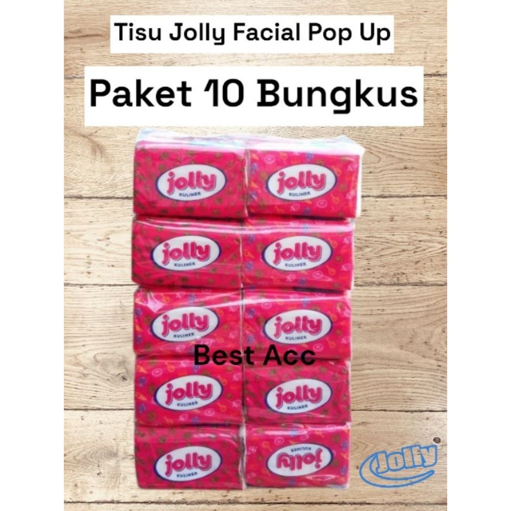 Tisu Jolly kecil Pack isi 10 pcs / tisu murah berkualitas