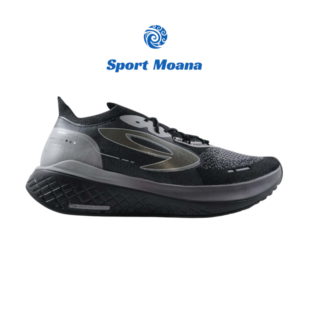 910 HANNA 2.0 HITAM/ABU - Sepatu Lari / Hanna 2.0 910Nineten Original