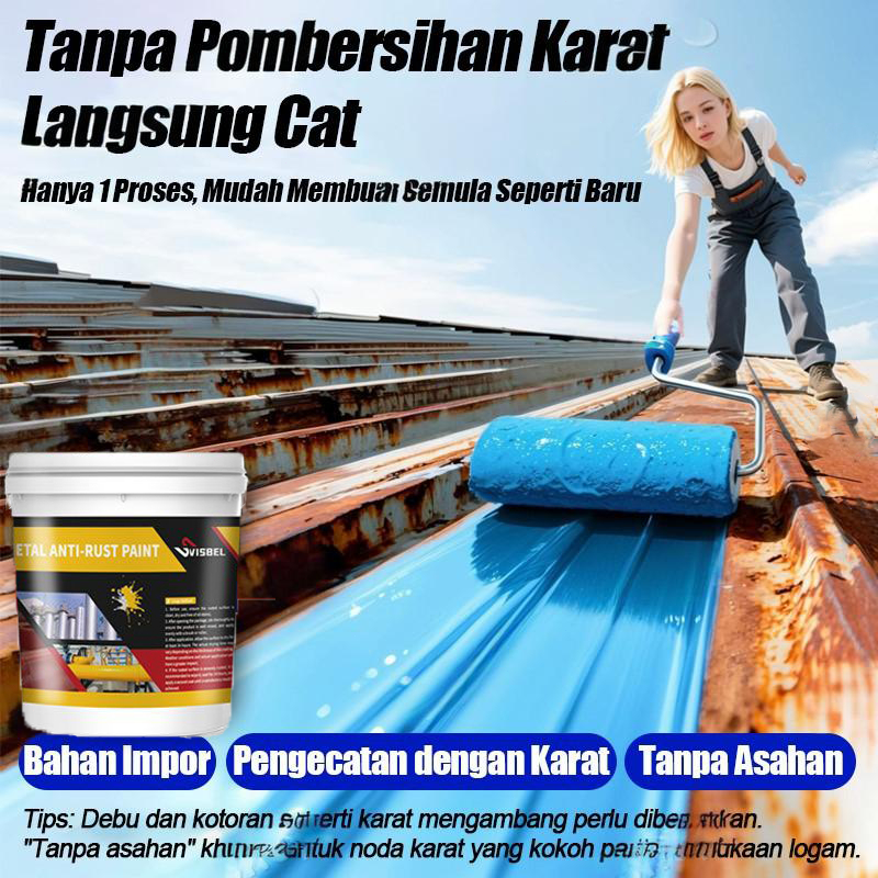 Cat anti karat besi Rust converter Quick drying Konversi Karat Tahan Air & Panas Cocok untuk Industr