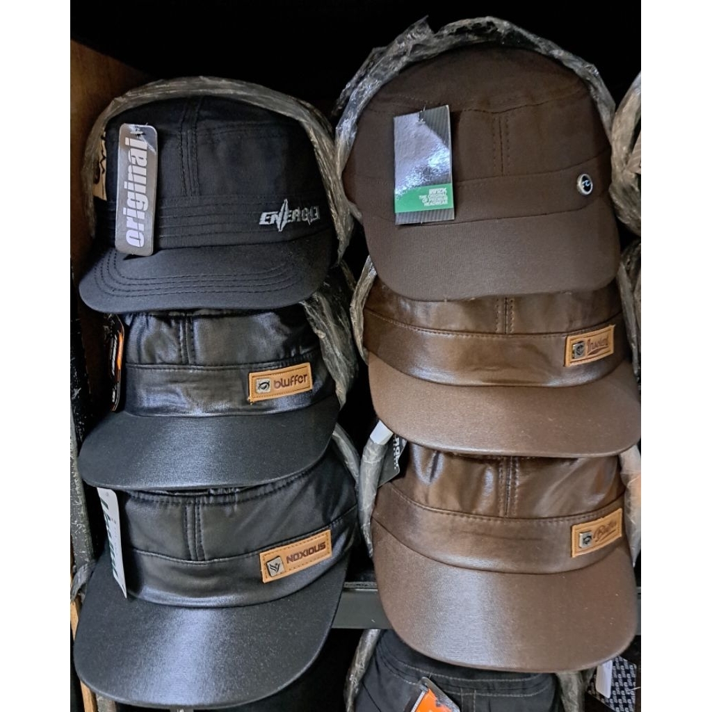 TOPI KOMANDO KULIT/TOPI KOMANDO FASHION
