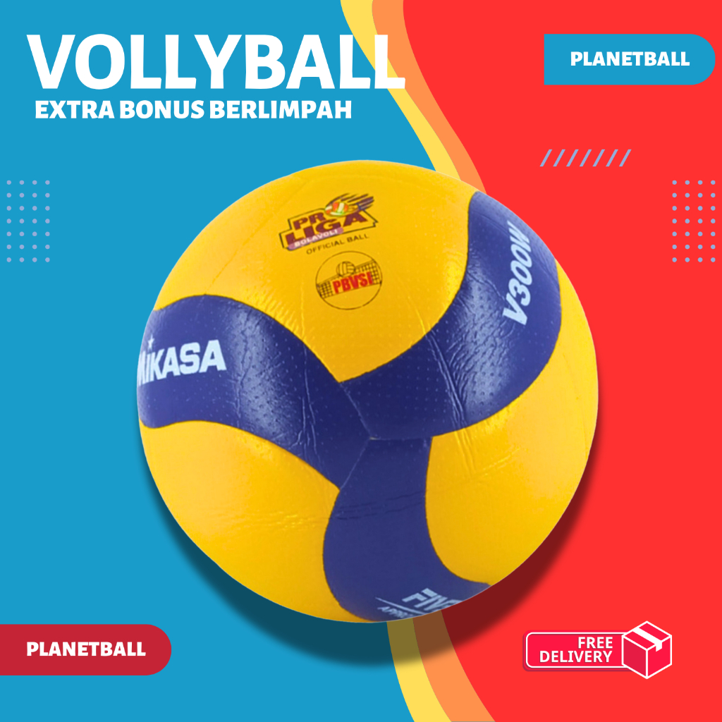 BOLA VOLY MIKASA V300W/MIKASA SUPER V300