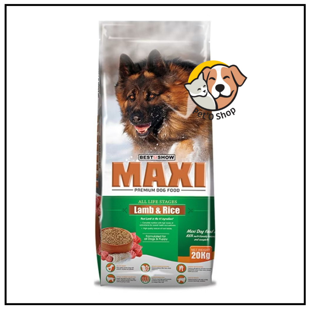 Makanan Anjing Premium - Maxi Dog Food 1Kg