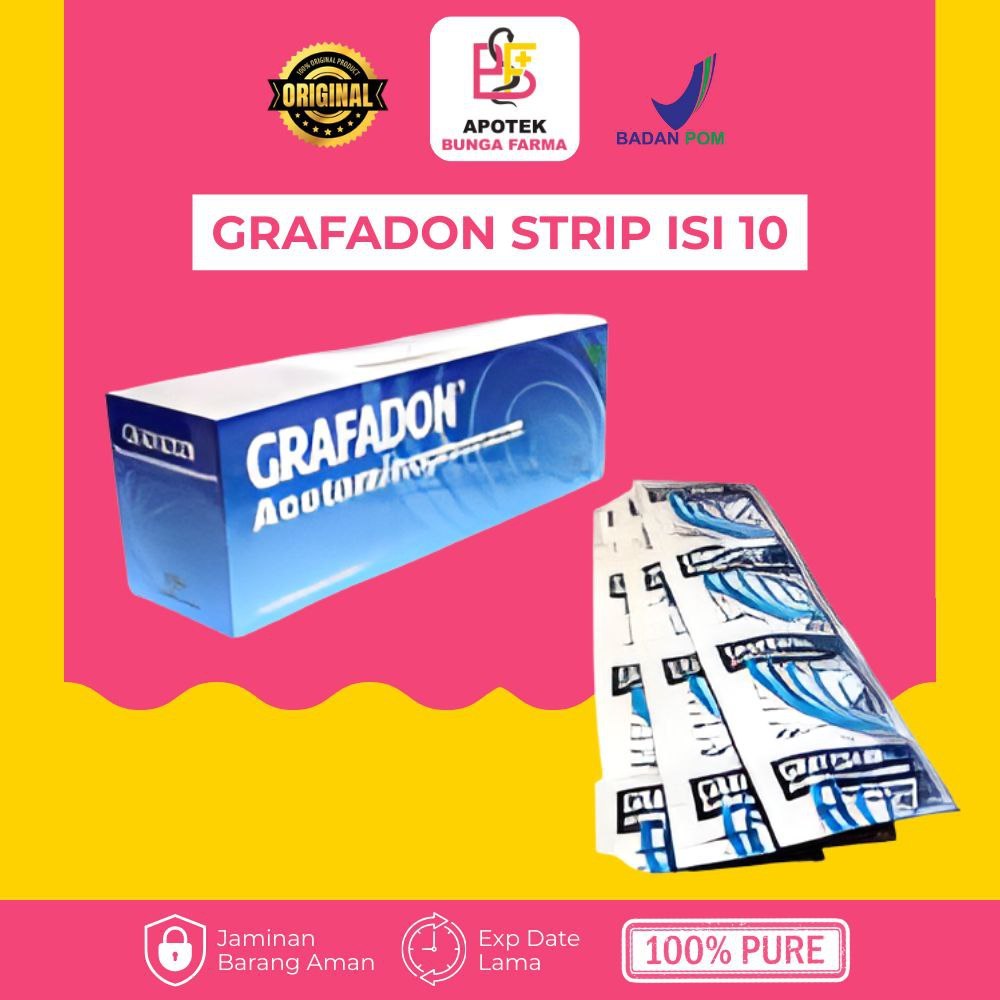 GRAFADON STRIP ISI 10 - OBAT TABLET