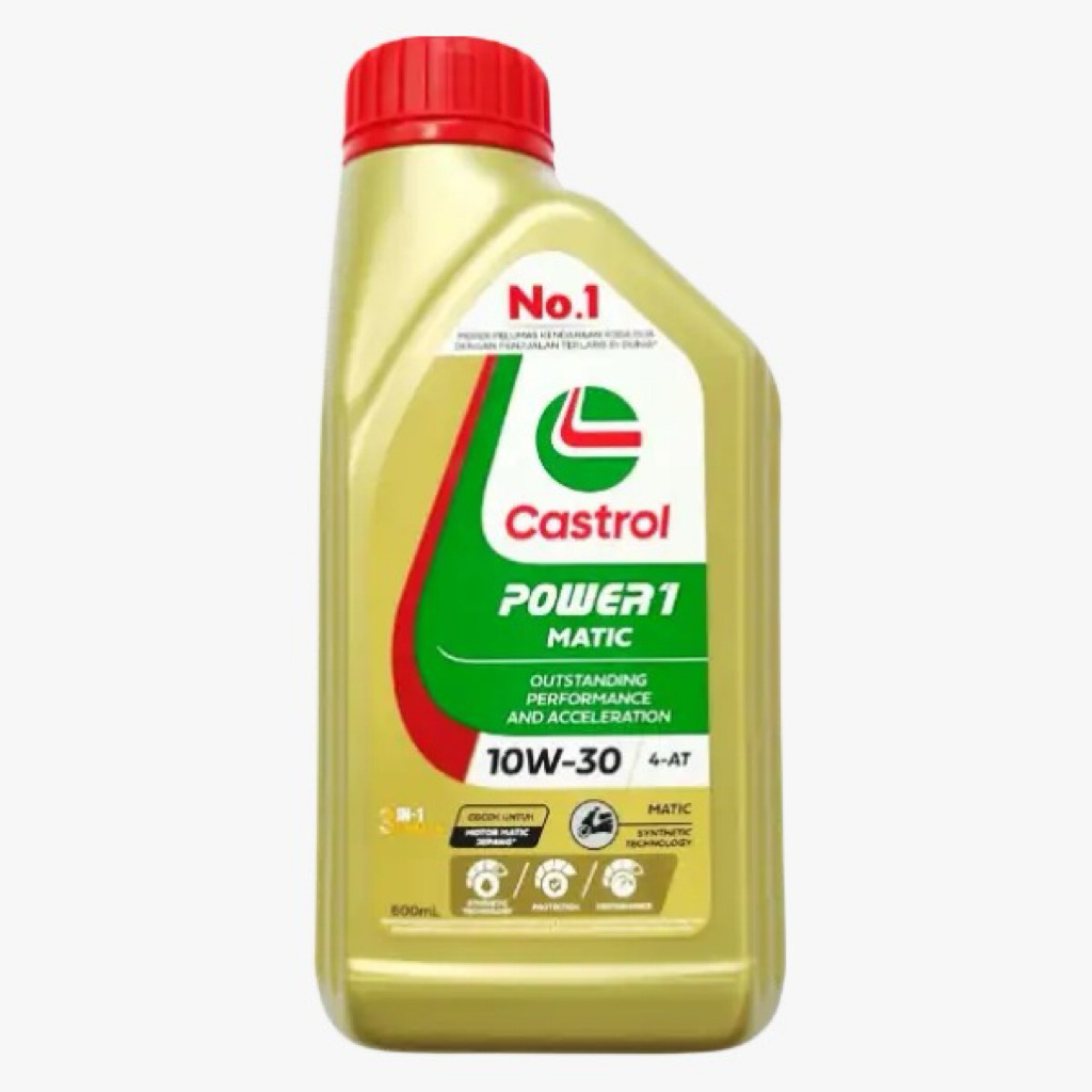 OLI MESIN CASTROL POWER1  MATIC 10W-30 800ML CASTROL