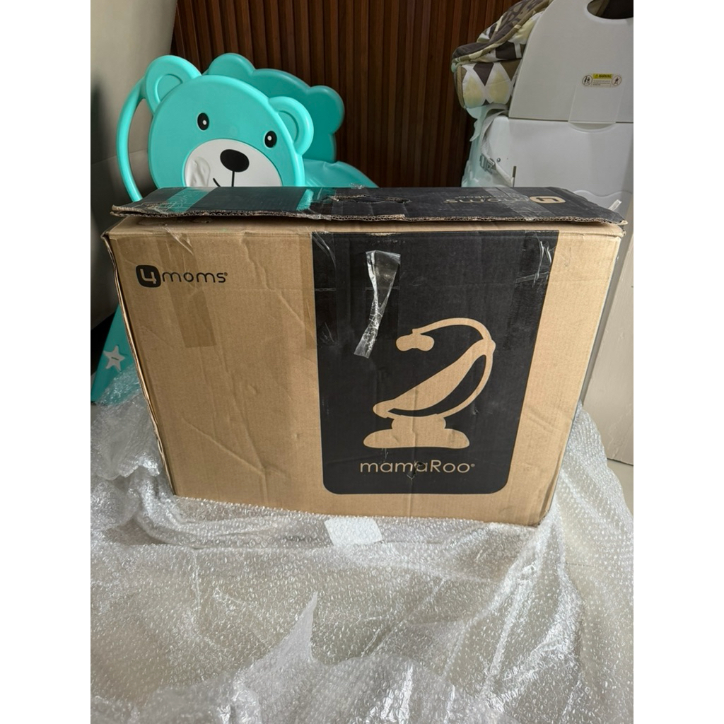 BACA DESKRIPSI  4moms Rockaroo Baby Bouncer Rocker Mesh