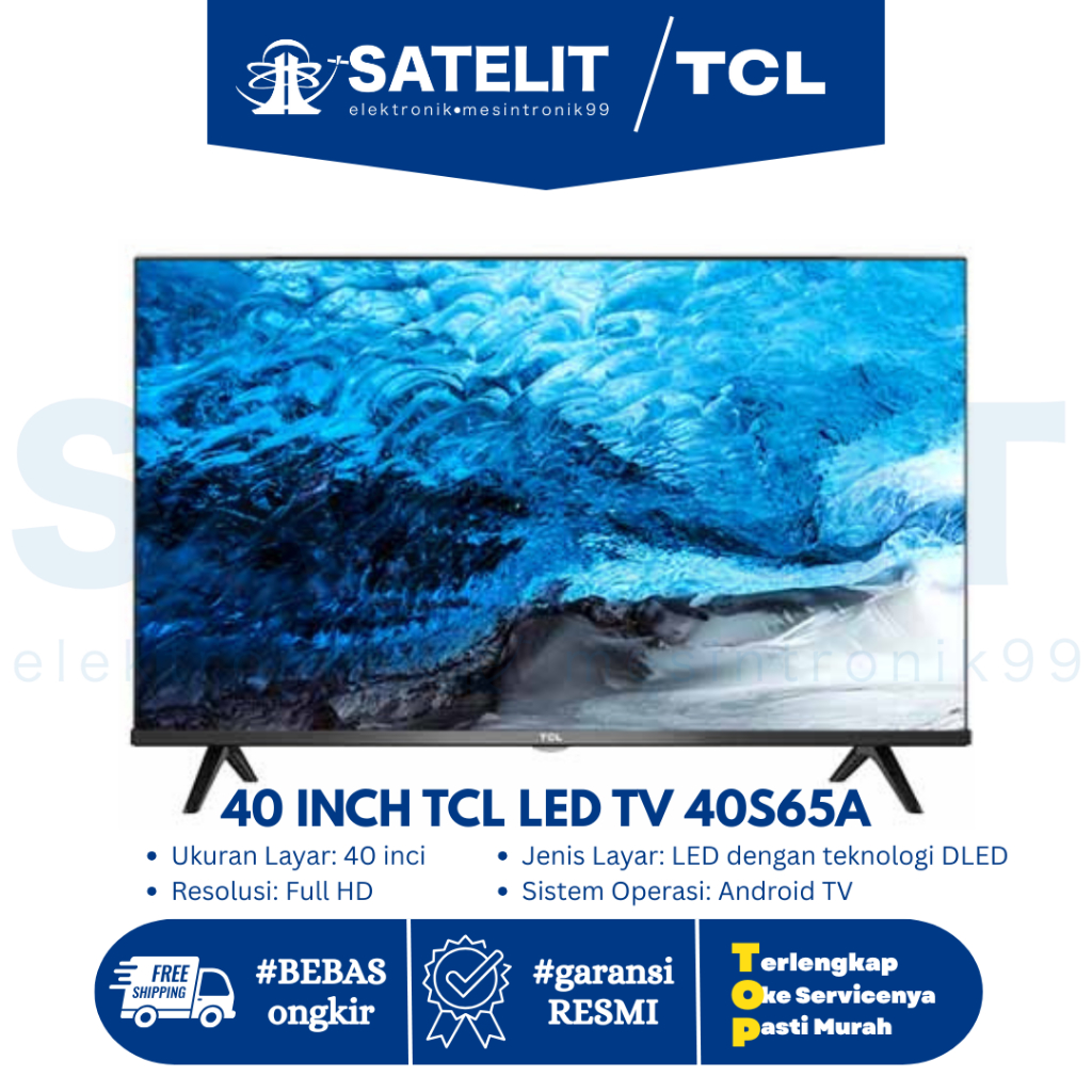 40 INCH TCL LED TV 40S65A
