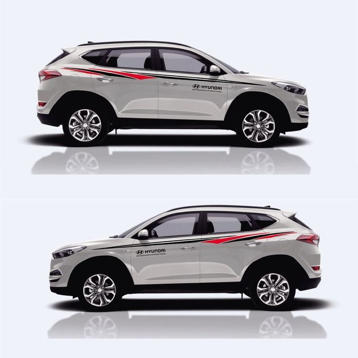 Sticker mobil hyundai tucson stiker list terlaris mobil tucson keren terbaru