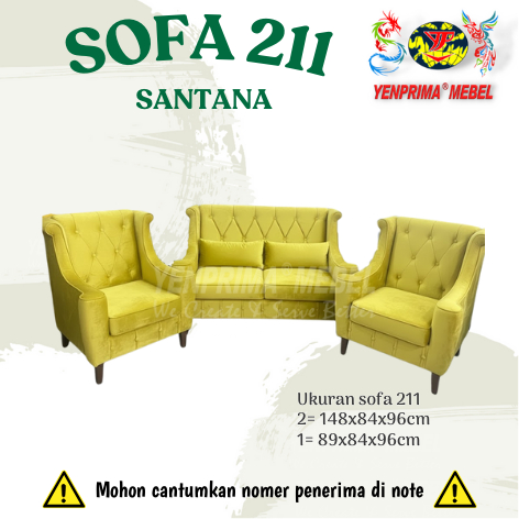YENPRIMA MEBEL SOFA 211 SANTANA / SOFA