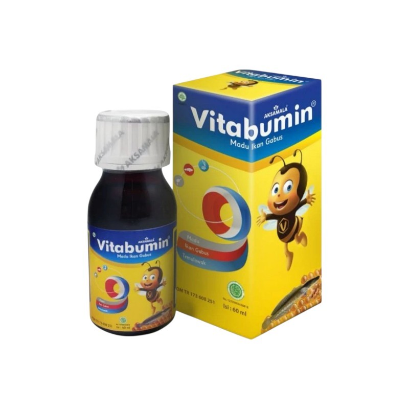 Vitabumin Madu Ikan Gabus 60ml Asli Original