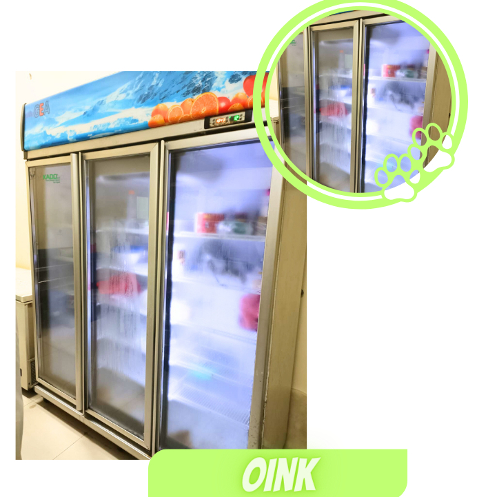 chiller gea 3 pintu / show case / chiller gea