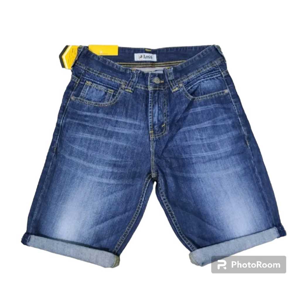 CELANA PENDEK PRIA / CELANA PENDEK LOIS JEANS / CELANA PENDEK COWOK Celana Jeans Lois PREMIUM Pria