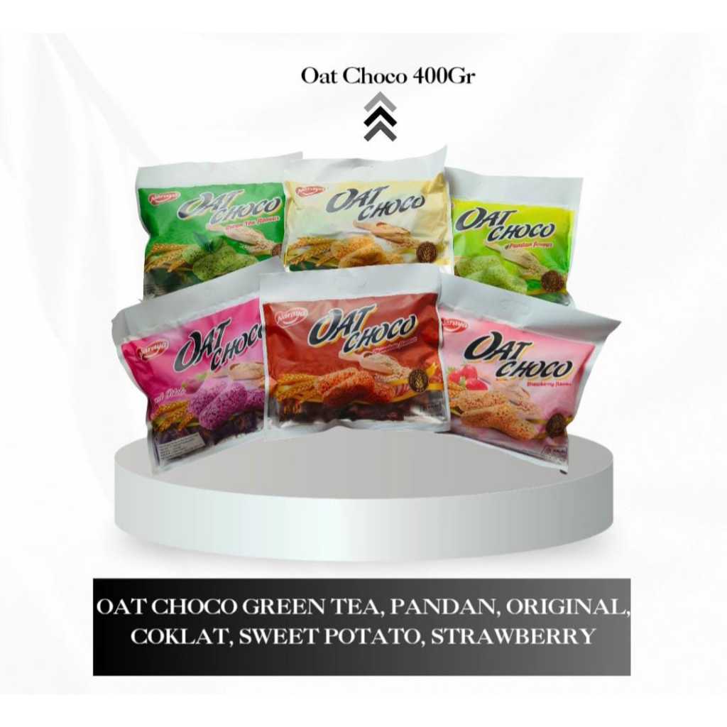 ECER Oat Choco Naraya 5 Varian (400 gram ) / Snack Sereal Oat Choco Aneka Rasa