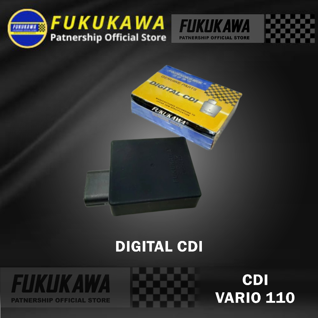 CDI DIGITAL UNIT VARIO 110 KARBU VARIO 110 TECHNO KARBU MERK FUKUKAWA OEM JAPAN