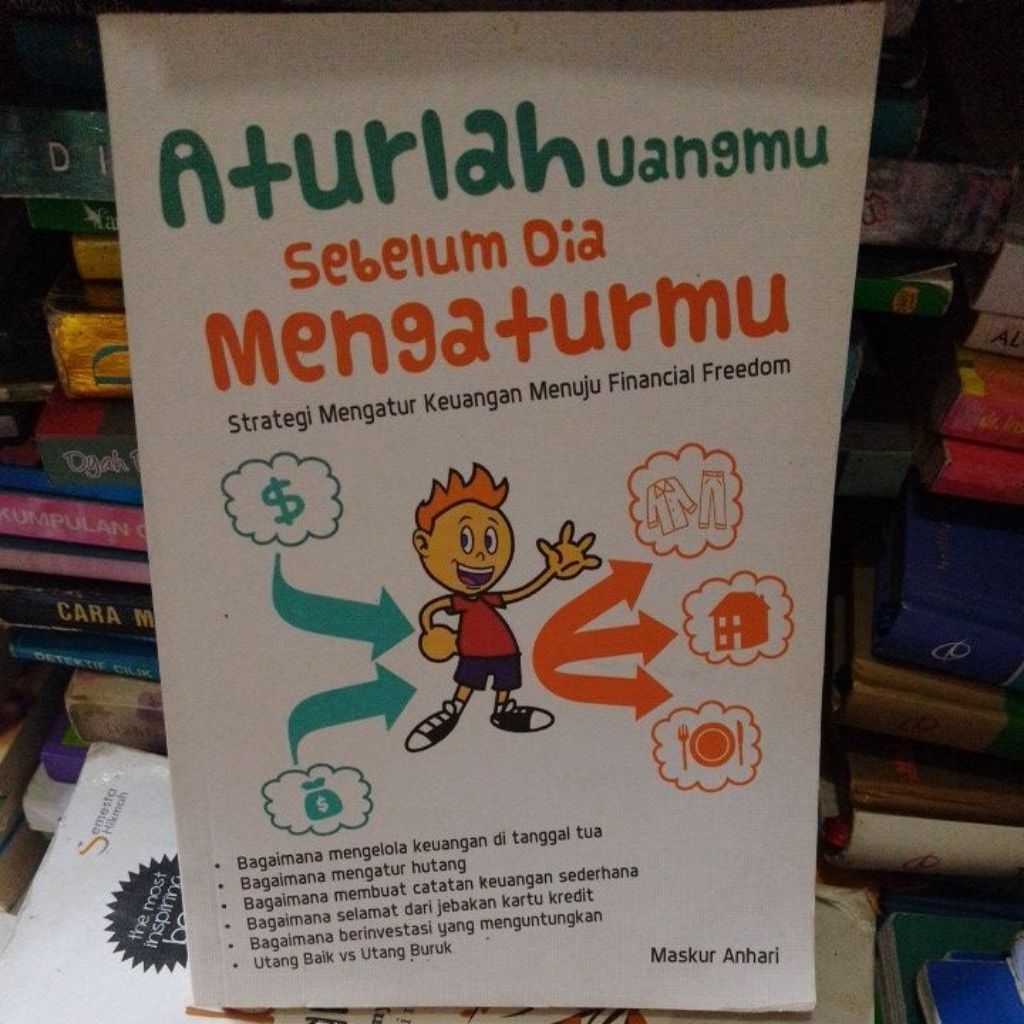 Buku aturlah uangmu sebelah dia mengaturmu