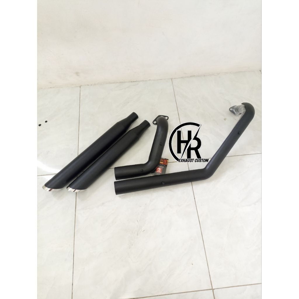 Knalpot Morbidelli C252V Full System Konsep Kanan