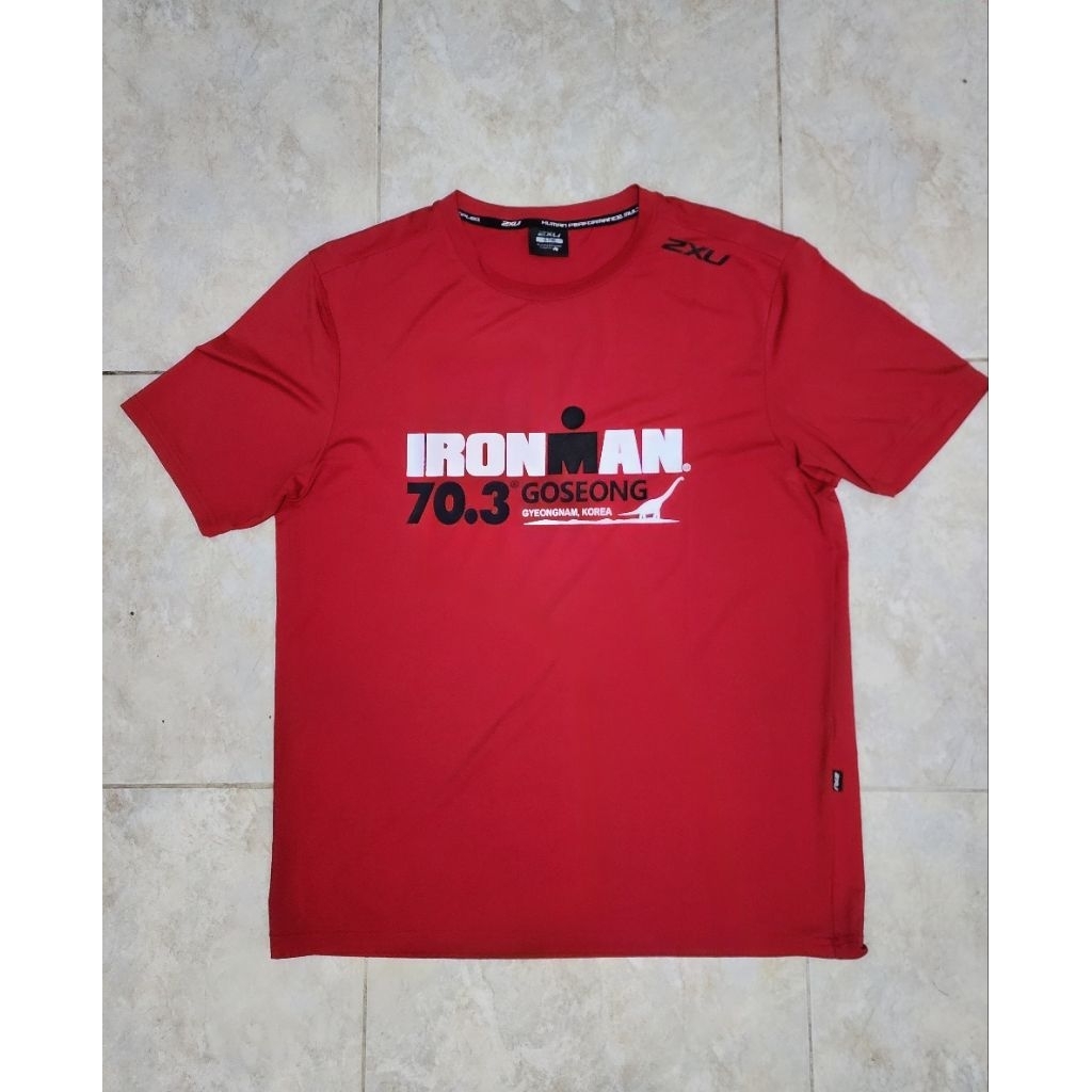 Jersey Lari Marathon Trail Run 2XU Finisher IronMan plus Singapore