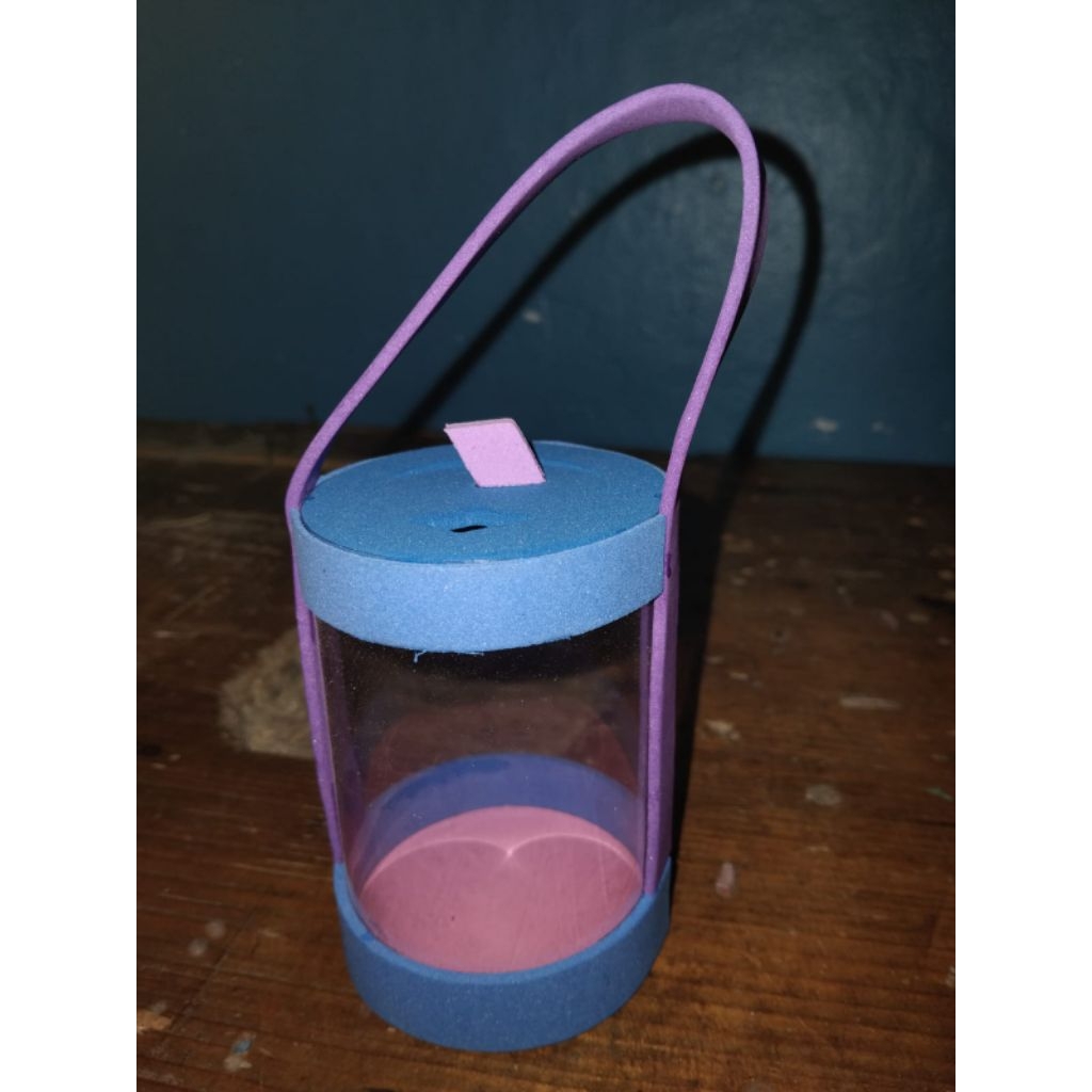 RUMAH KELOMANG BENTUK TABUNG ANEKA WARNA (BONUS 1 KELOMANG HIDUP)