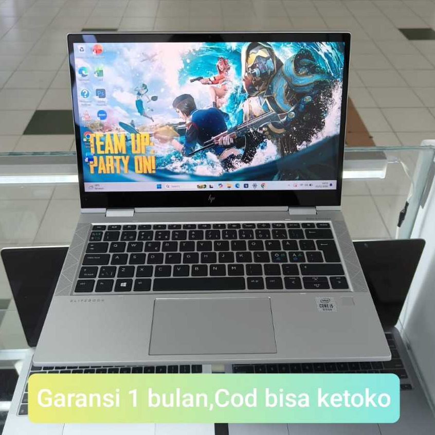 Hp EliteBook X360 830 G7 Intel Core i5 Generasi 10 16/256 GB