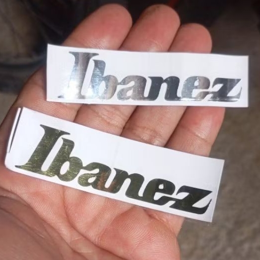 Sticker Ibanez - Decal Ibanez. Silakan Bisa Cek Di Deskripsi