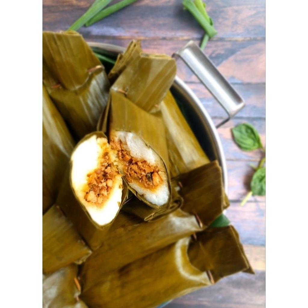 lontong ayam lontong oncom jajanan pasar kue basah