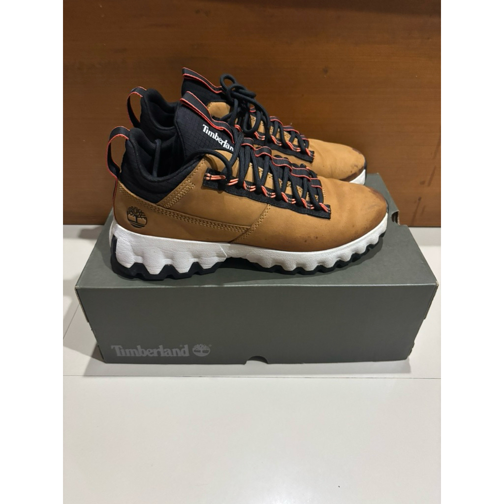 Sepatu Timberland Edge Nubuck Leather Second Original Product 100% (Minus)