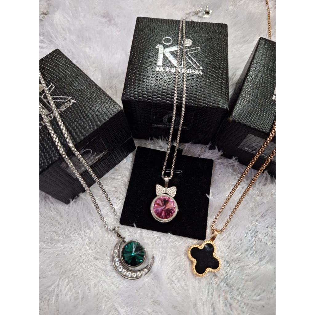 KK LIFORCE NECLAKE/KALUNG ANTI RADIASI KALUNG KESEHATAN KK LIFORCE INDONESIA ASLI US