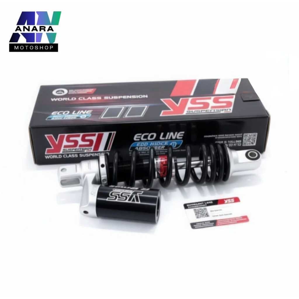 SHOCKBREAKER YSS G-SERIES 300MM BLACK NEW C-EURO SHOCKBREAKER BELAKANG TABUNG BAWAH YSS G SERIES GSE