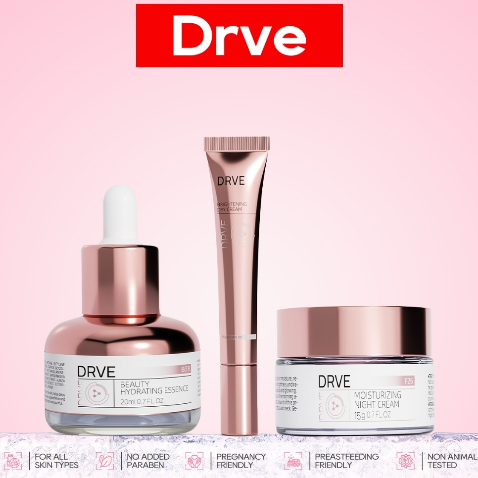 [COD] Drve Paket Bundling 3in1 Tampil Cantik Dengan Body Korean Face Moisturizer Cream Pria MurahKan
