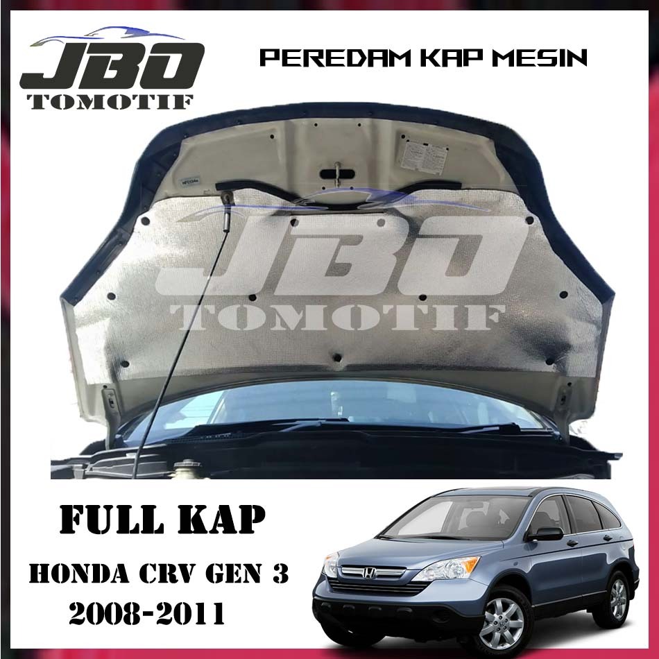 Peredam panas kap mesin mobil CRV gen3 2008-2011 full kap