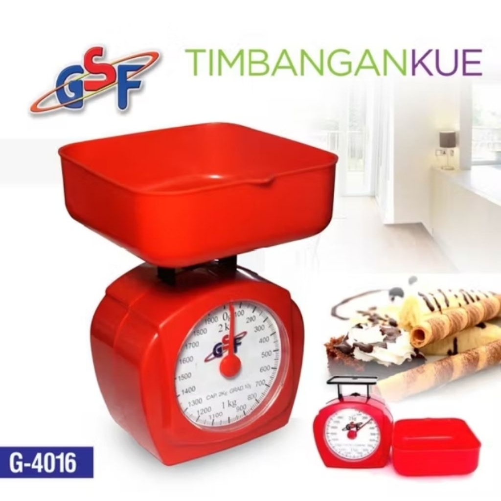 TIMBANGAN KUE SERBAGUNA MANUAL GSF TIMBANGAN DAPUR MANUAL KITCHEN SCALE TIMBANGAN KUE MANUAL GSF