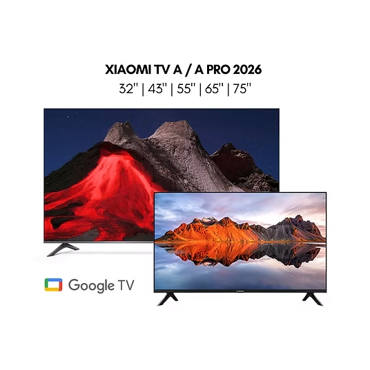 XIAOMI MI TV A PRO 43" 2026 4K SMART TV A PRO 43 INCH 2026 UHD I MI TV A PRO 32" 2026 QLED SMART TV 