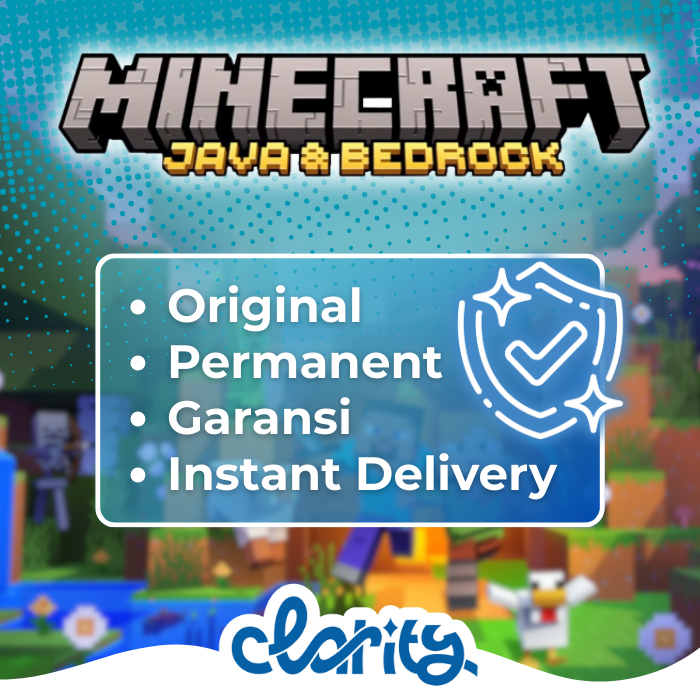 Minecraft Java and Bedrock Edition Original 100% PC/MAC