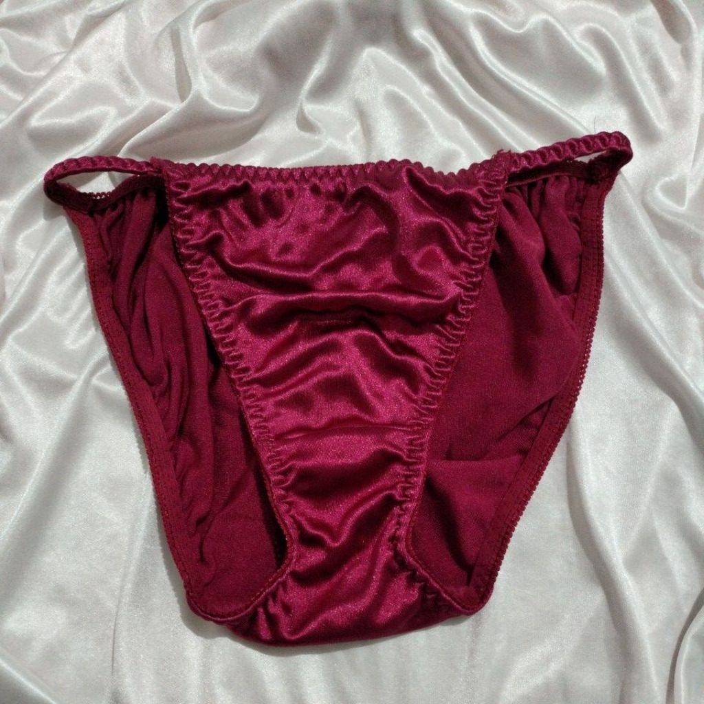 CD satin size M SILKY SHINY MAGENTA