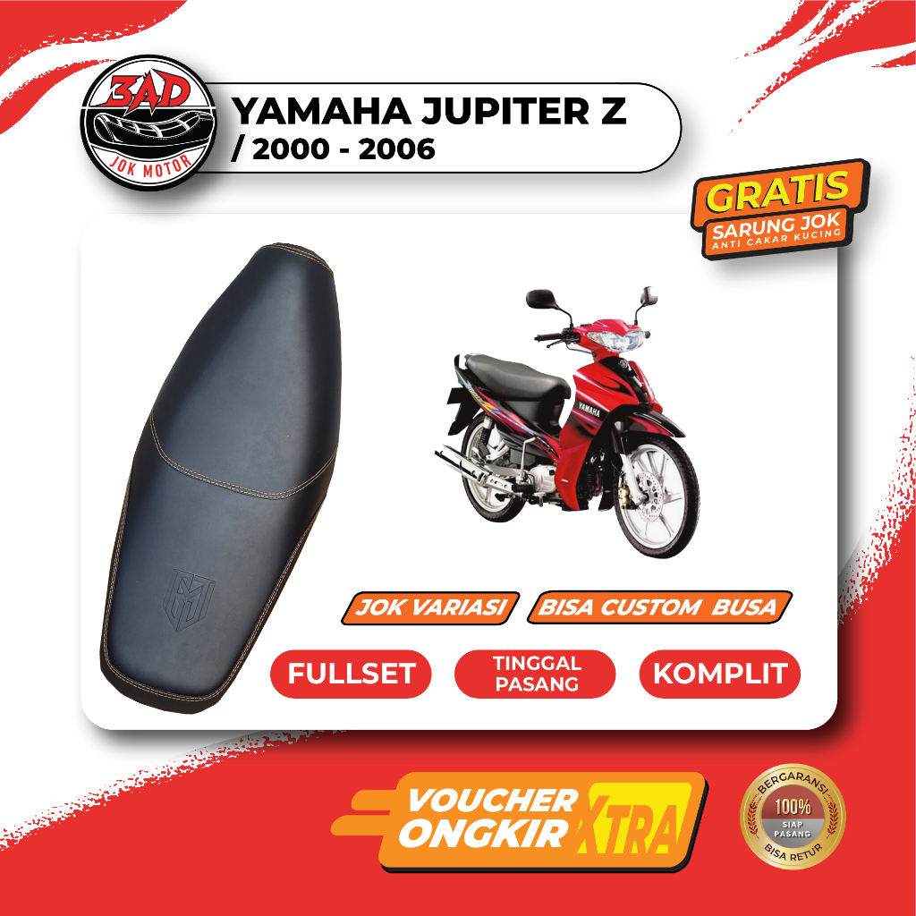 Jok Motor Jupiter Z Jupiter Burhan 2000-2006 Fullset Variasi Siap Pasang I Jok Yamaha Jupiter