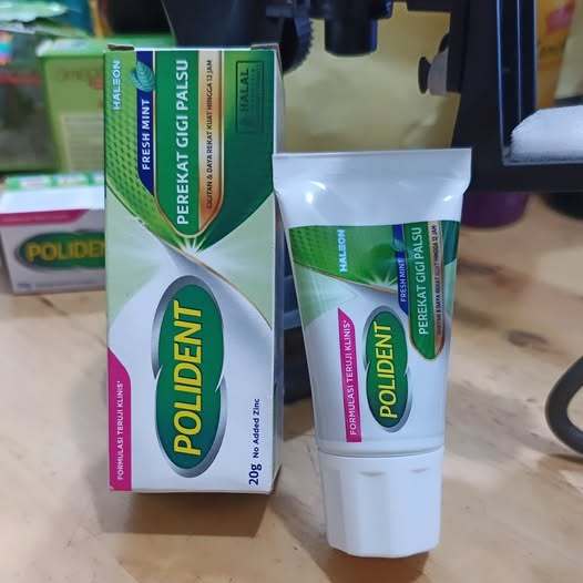 Polident Fresh Mint 20 g - Lem Gigi Palsu