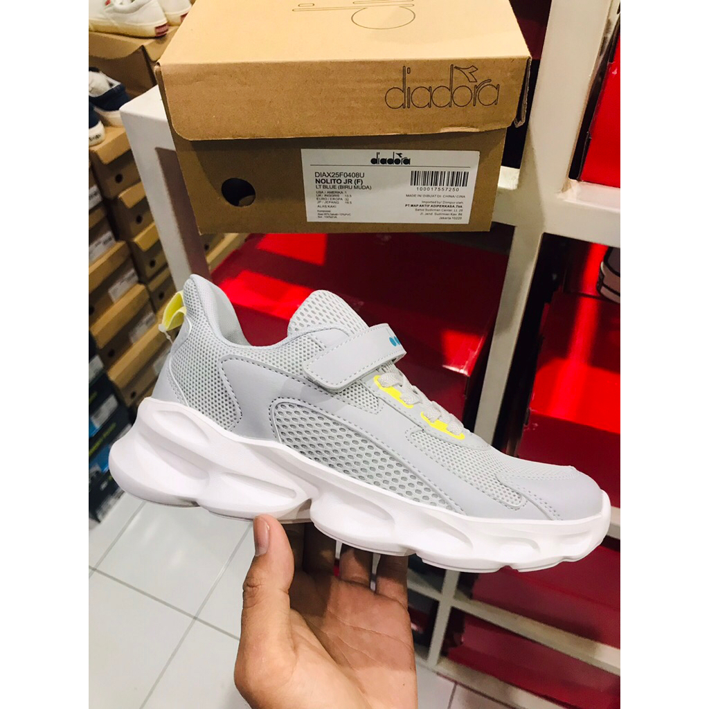 BIG SALE DIADORA NEVADA JR [DIAX15320911] ORIGINAL SEPATU ANAK/KIDS/SEKOLAH/RUNNING/LARI/SNEAKERS