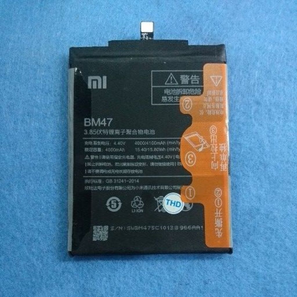 BATTERY BATERAI REDMI 4x 3 3s 3x 3 PRO BM47 BM 47 NEW SECOND
