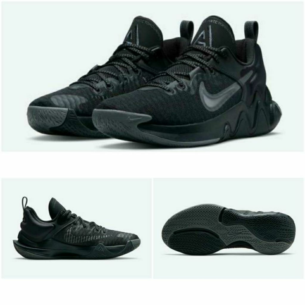 Sepatu Basket Giannis Immortality 2 Black / Grey 
