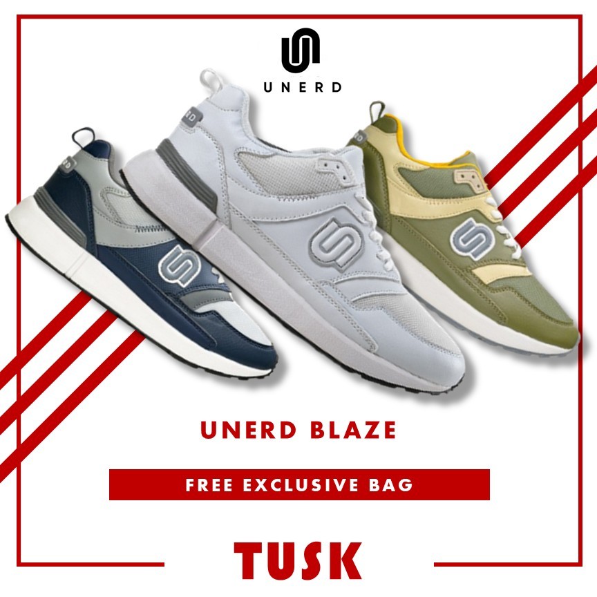 Sepatu Unerd Blaze Original Sepatu Sneakers Casual Sepatu Sneaker Pria Wanita Brand Lokal Original