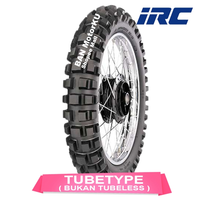 IRC GS 45 ( GS45 ) Motocross ukuran 3.00-18 Ban Motor Tubetype (Tidak Tubeless)
