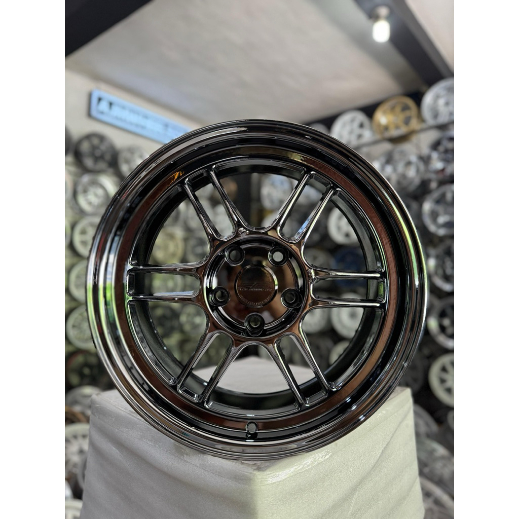 velg enkei rpf 1 ring 17 black chrome untuk innova terios hrv xpander civic rush