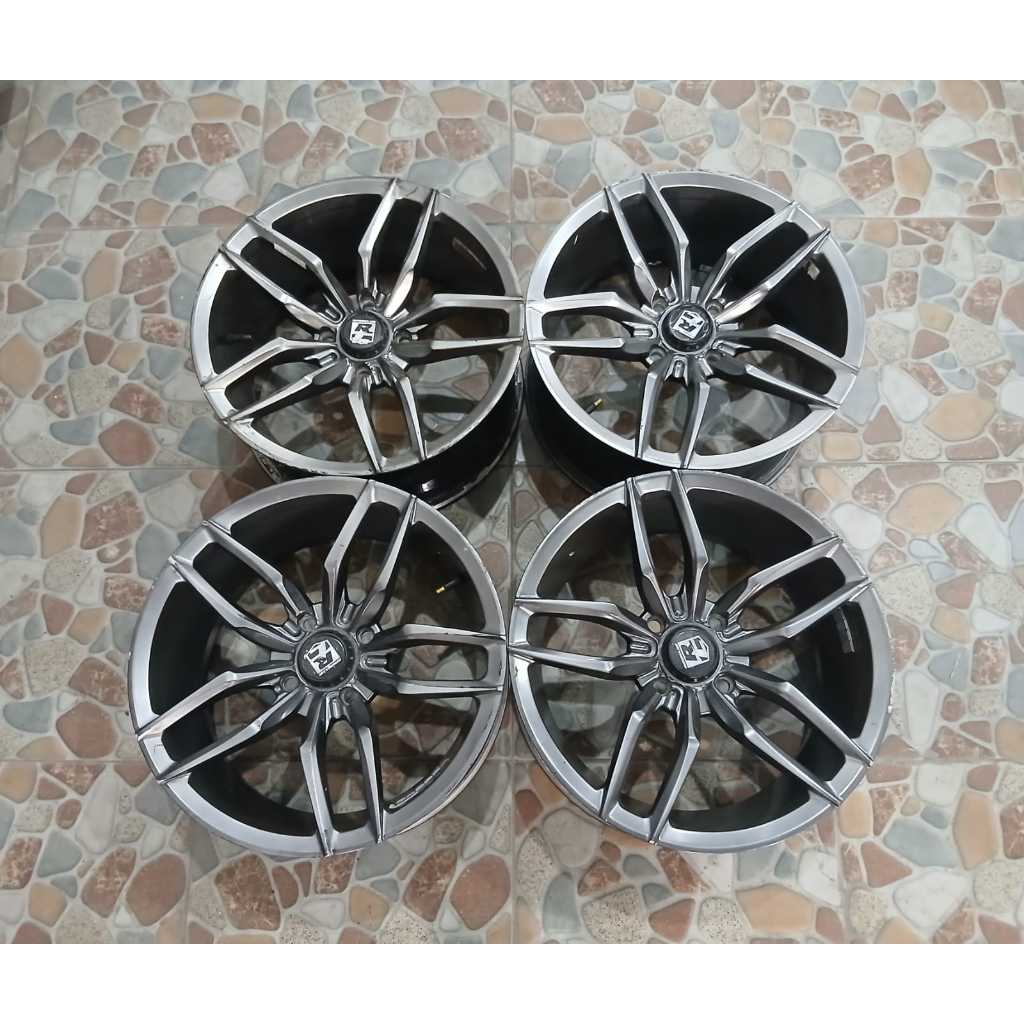 velg mobil bekas rays club r15 4x100 cocok untuk brio calya agya sigra yaris datsun